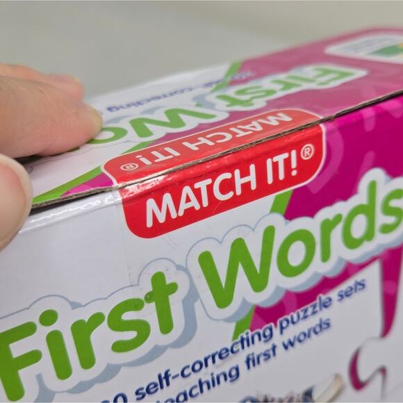 New Unopened Match It! First Words Set - Picture 4 of 6